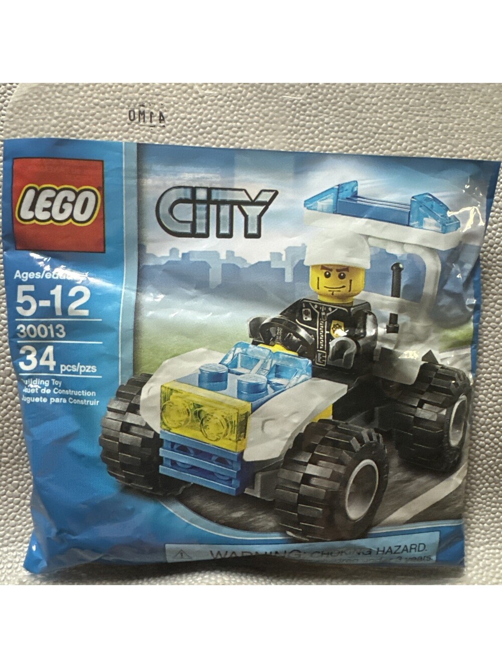 LEGO CITY: Police Buggy (30013) ATV Cop Polybag 34pcs New 2010 Retired
